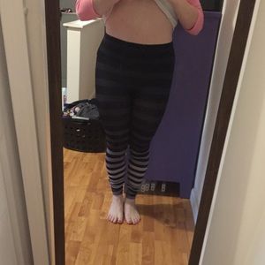 K-Deer full length grey ombré leggings